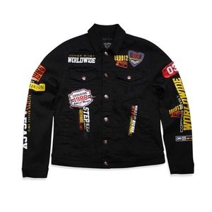 “Worldwide” Denim Jacket